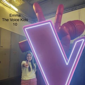 Portrait Emma à The Voice Kids 10