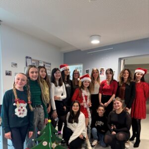 Groupe de chant pour Noël