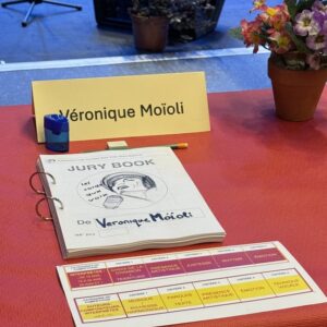 Table de Véronique Moïoli, jury